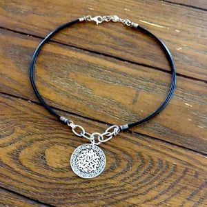 Silpada black and white necklace